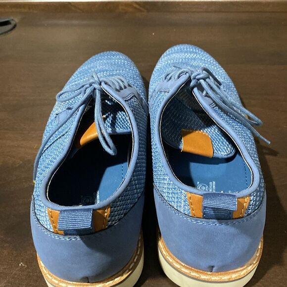 Abound Sheridan Knit Lace-Up Derby Blue Size 9 - Picture 5 of 9